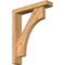 Ekena Millwork Westlake Block Smooth Bracket w/ Offset Brace, Western Red Cedar, 3 1/2"W x 16"D x 20"H BKT0402X16X20WTL05SWR - alternate 1